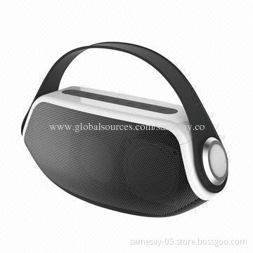 2014 Loud Bluetooth Speaker, Touch Keys, Digital FM with Lithium